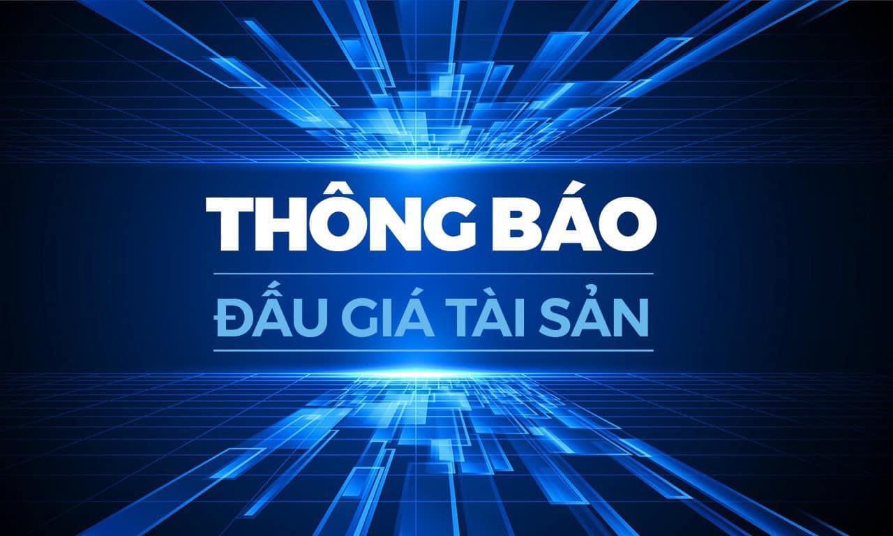 Thông báo đấu giá động sản